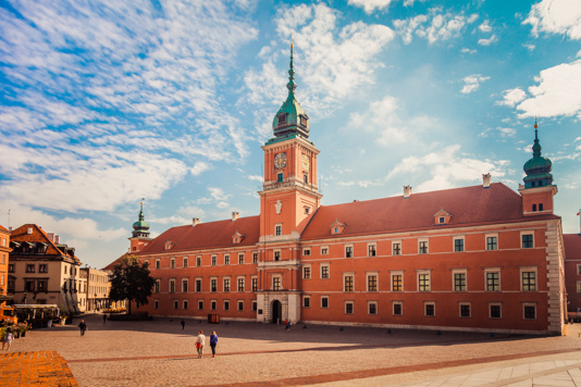 Royal Castle in Warsaw, Poland