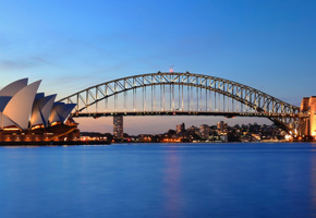 Sydney harbour and opera house, Australia