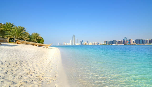 Abu Dhabi beachfront